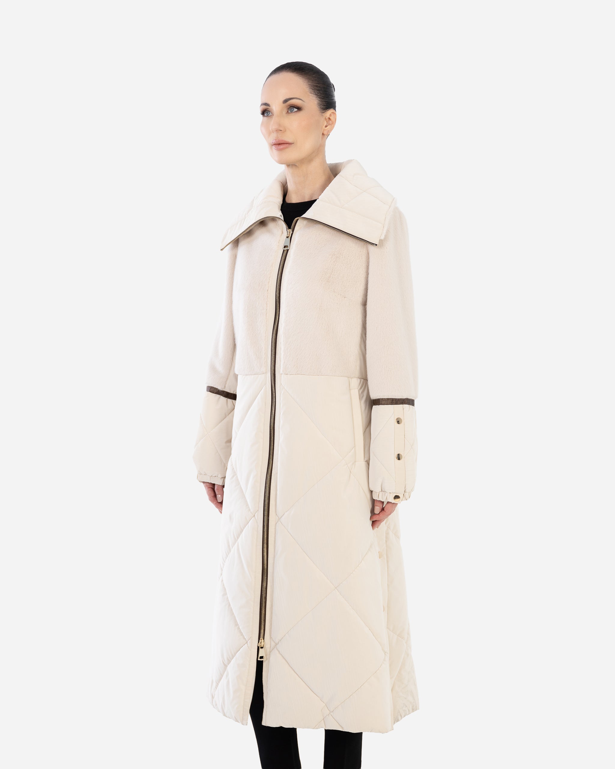 Lena Long Quilted Parka