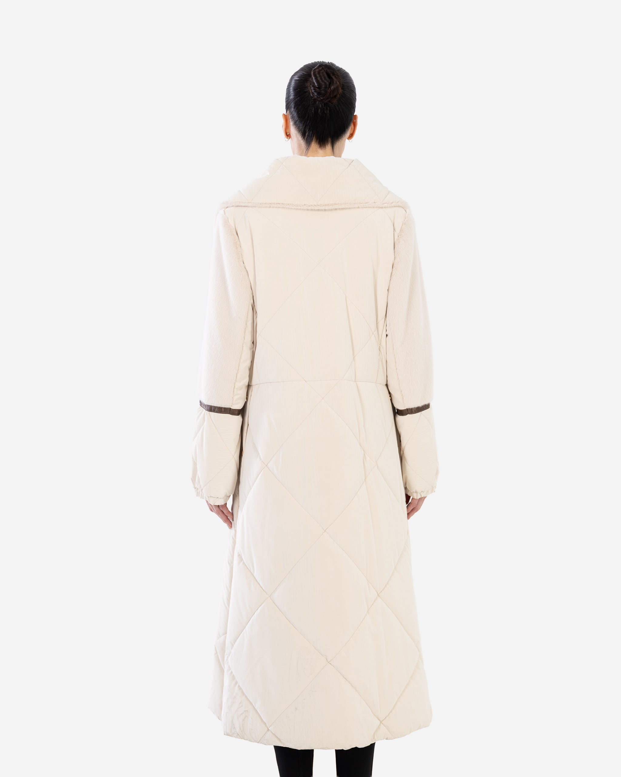 Lena Long Quilted Parka