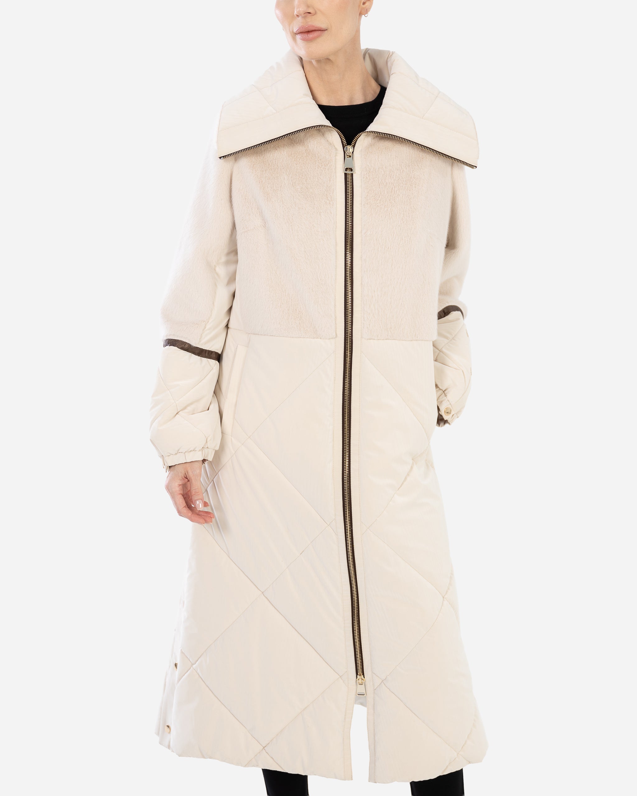 Lena Long Quilted Parka