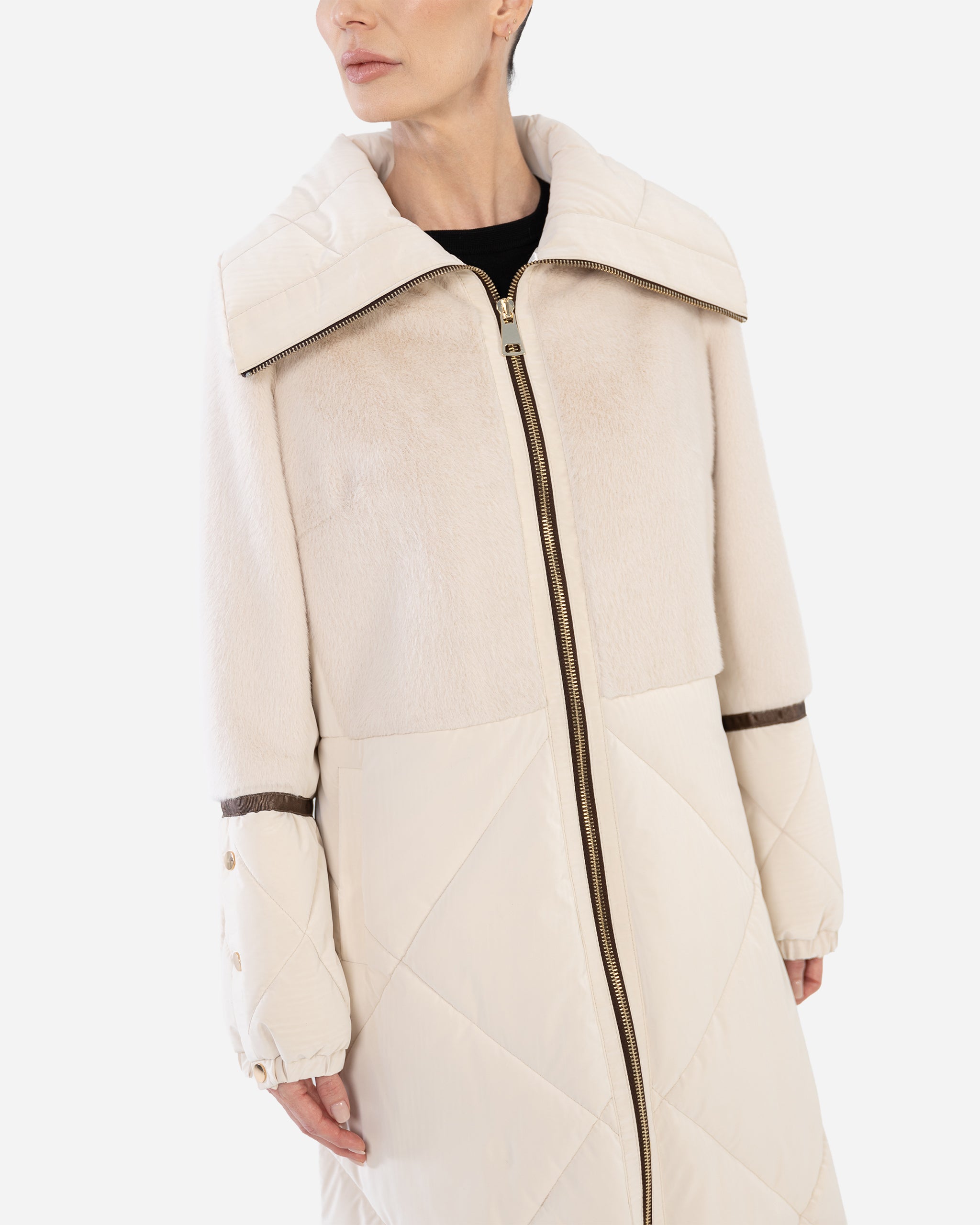 Lena Long Quilted Parka