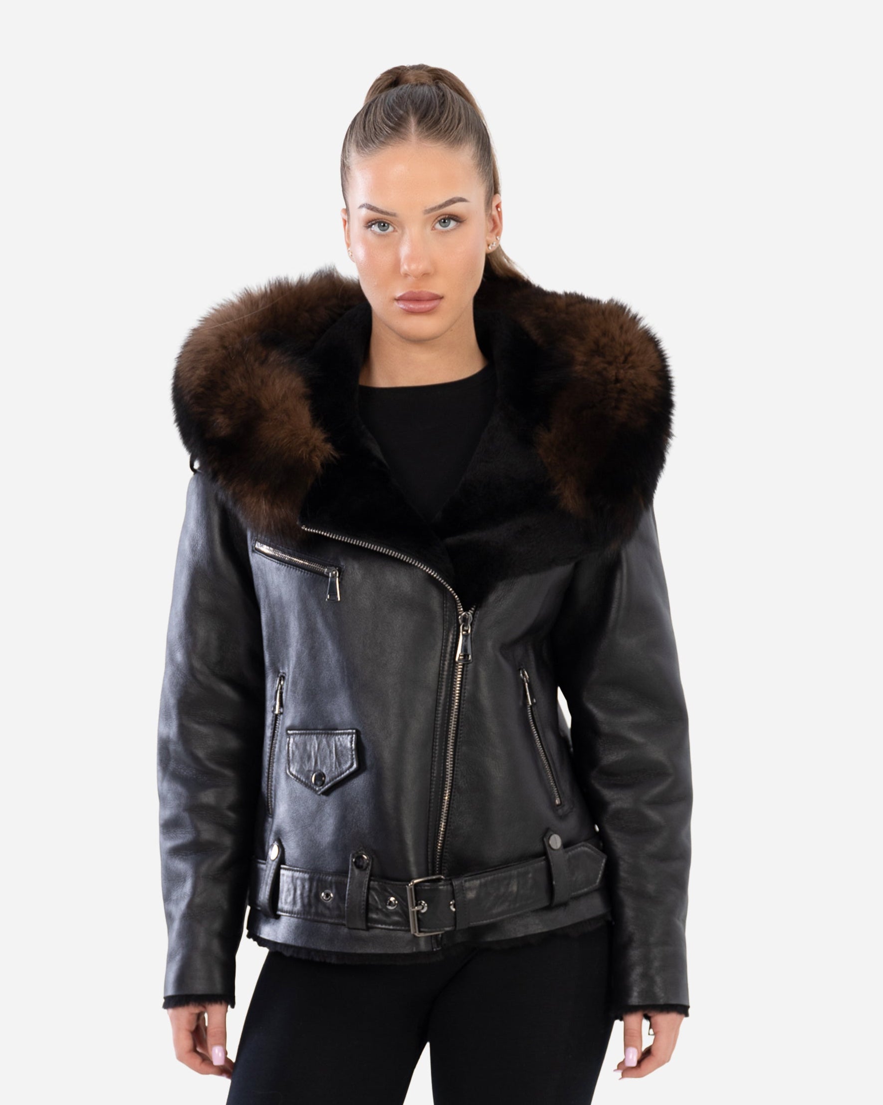 ELODIE  shearling jacket