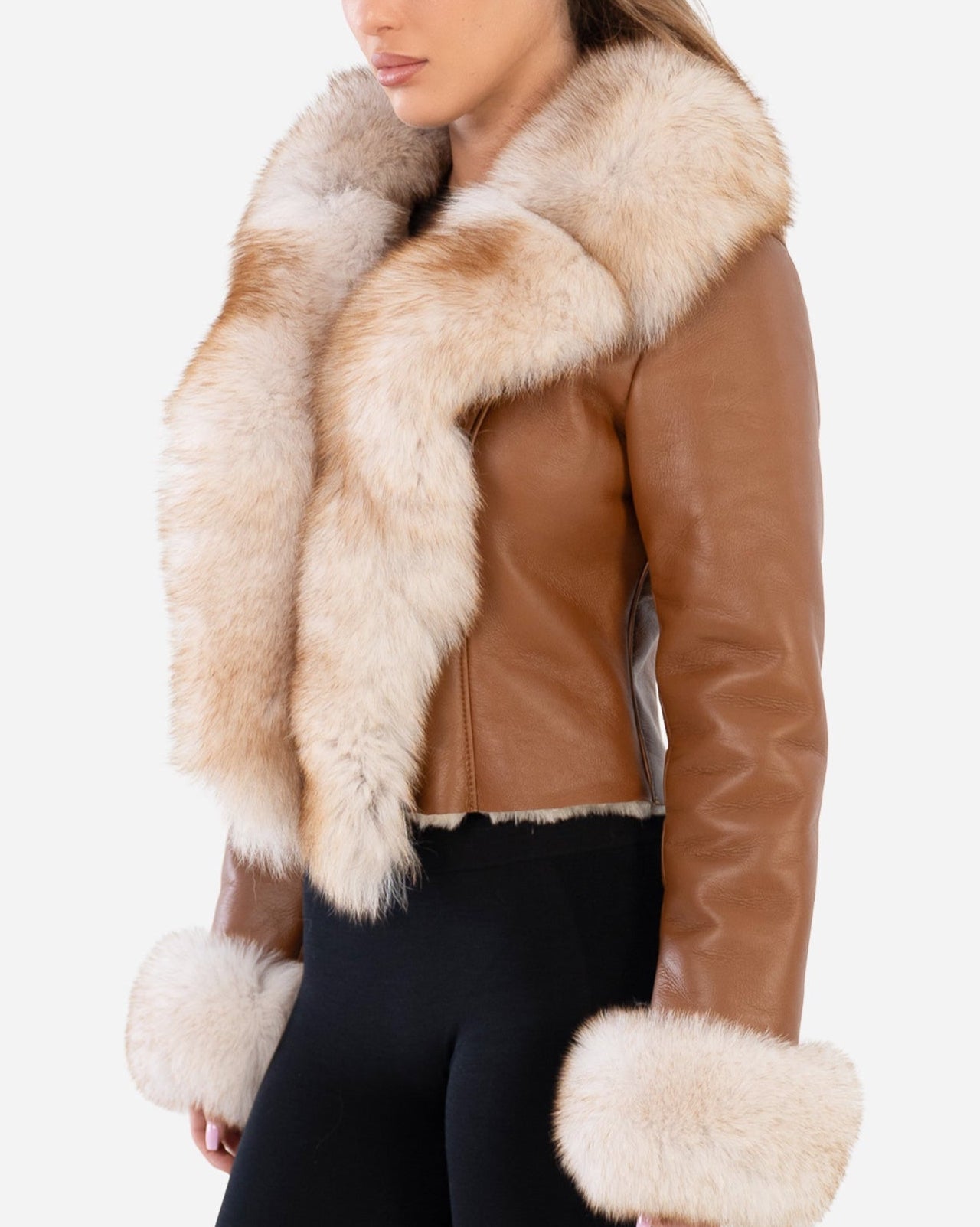 QUINN SHEARLING JACKET