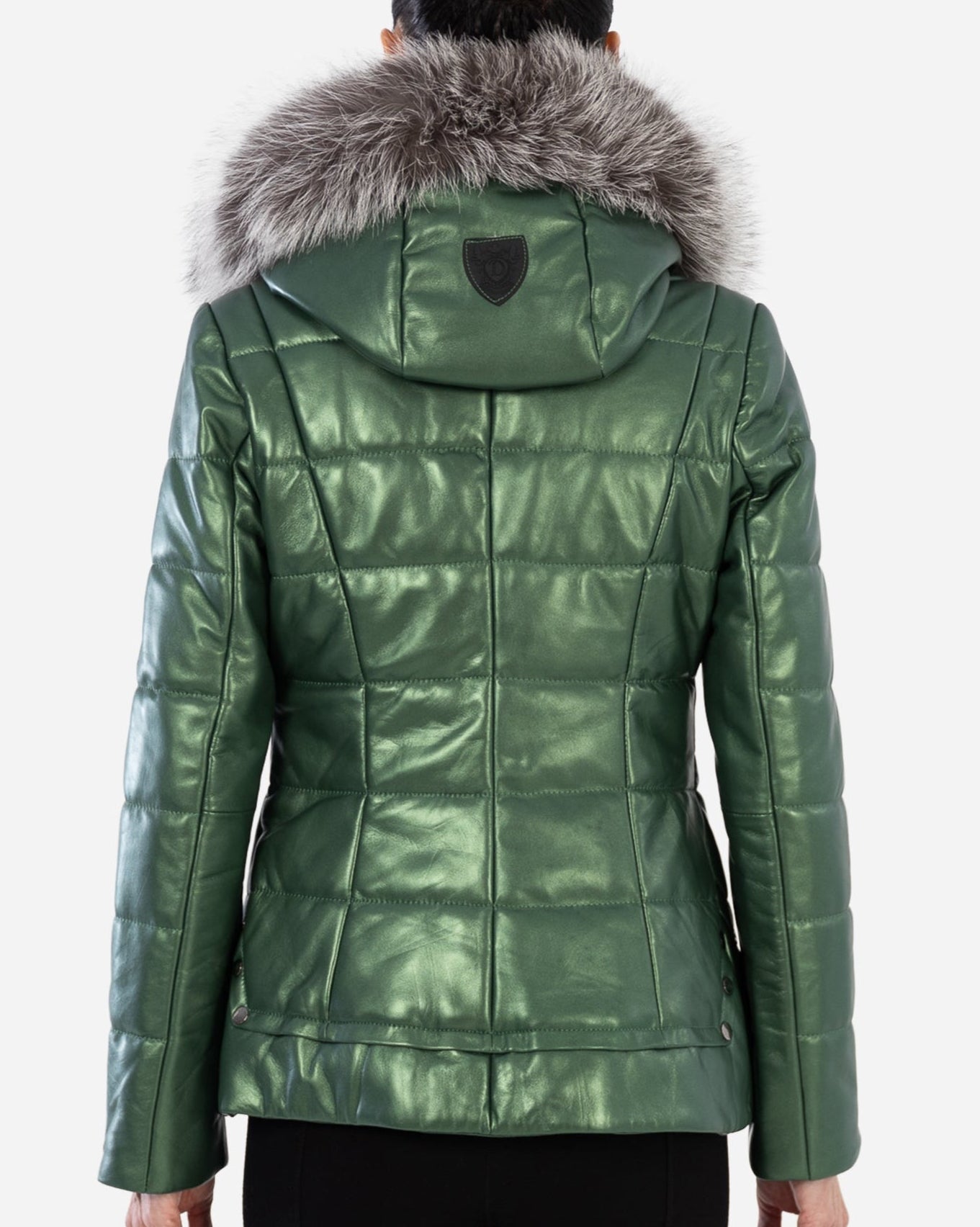 Doudoune en cuir LYANNA