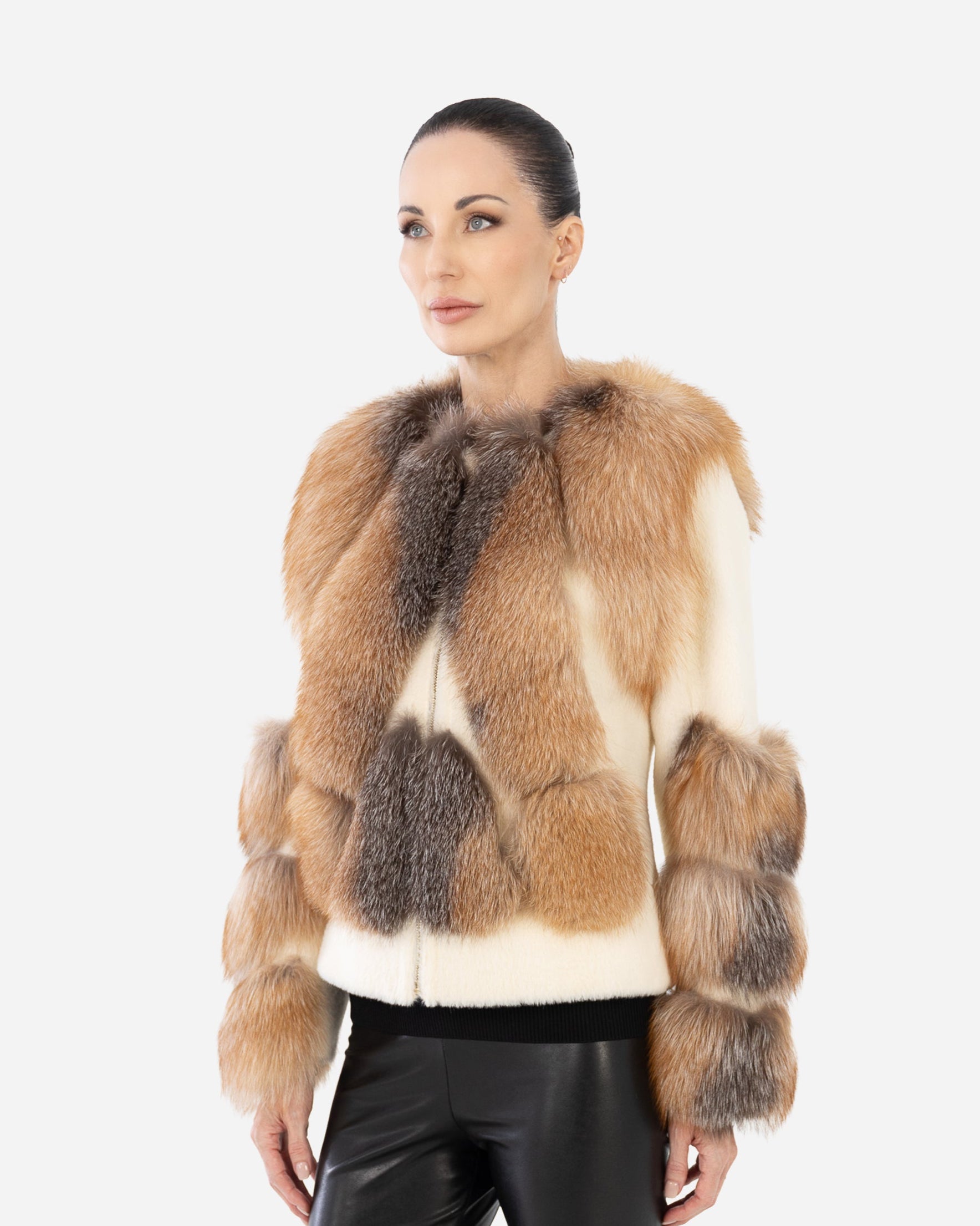 Athena Shearling-Fur Coat