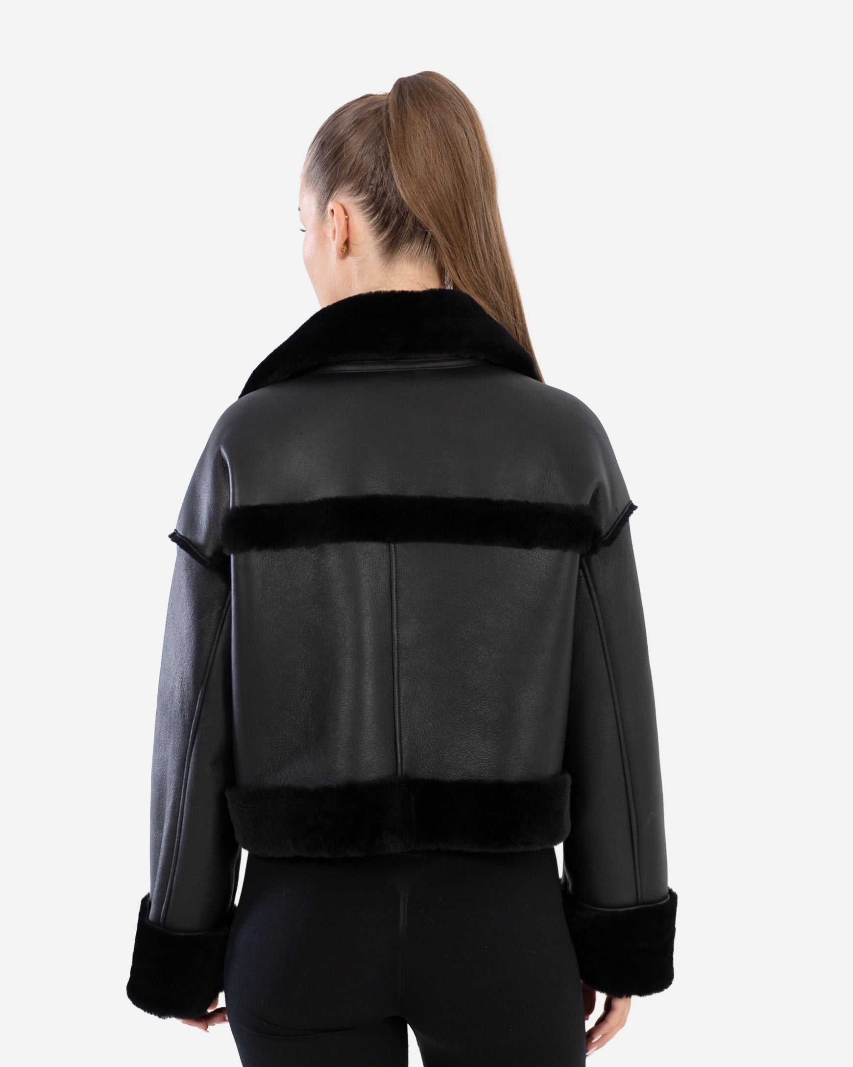 SKYE  shearling jacket