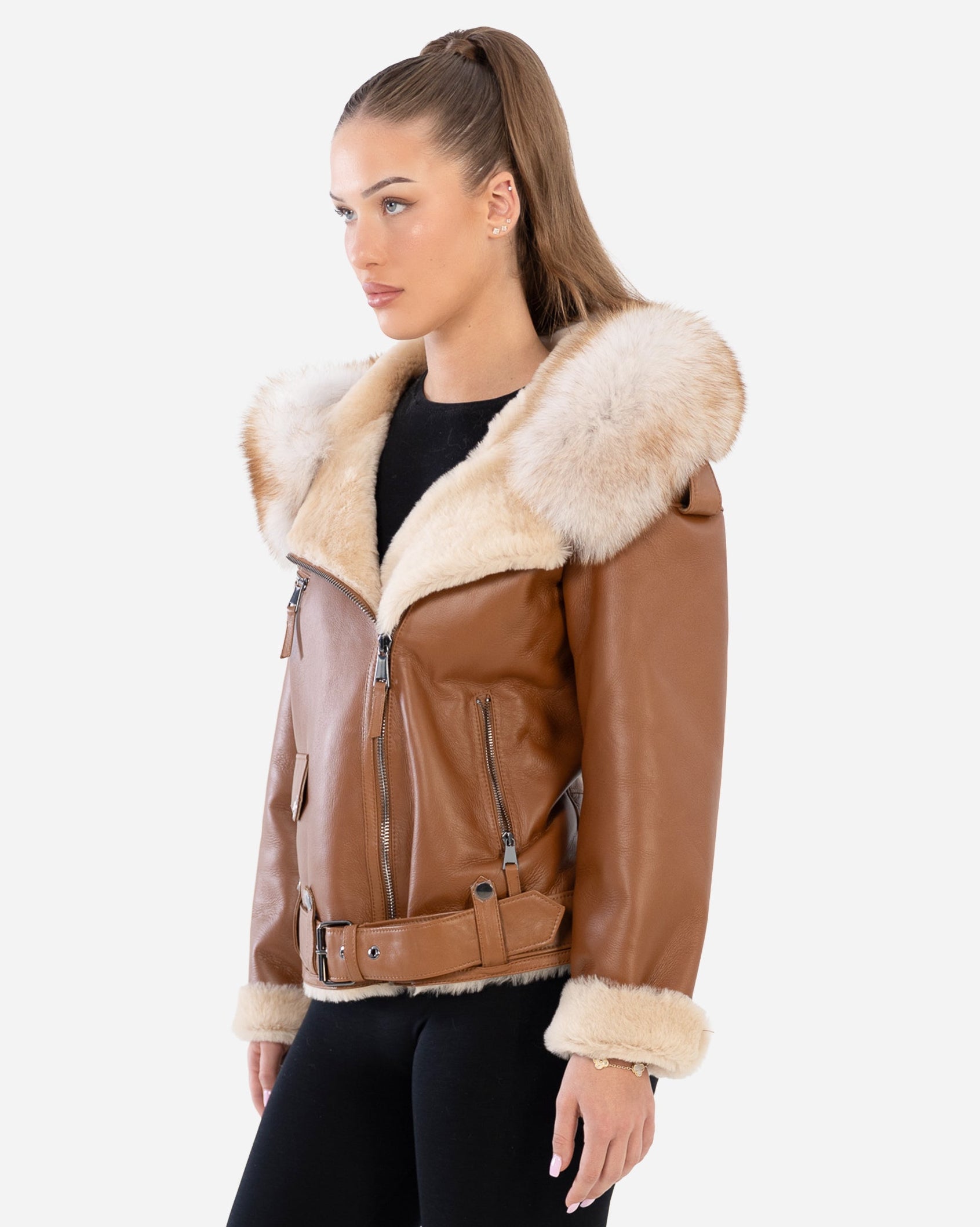 ELODIE  shearling jacket