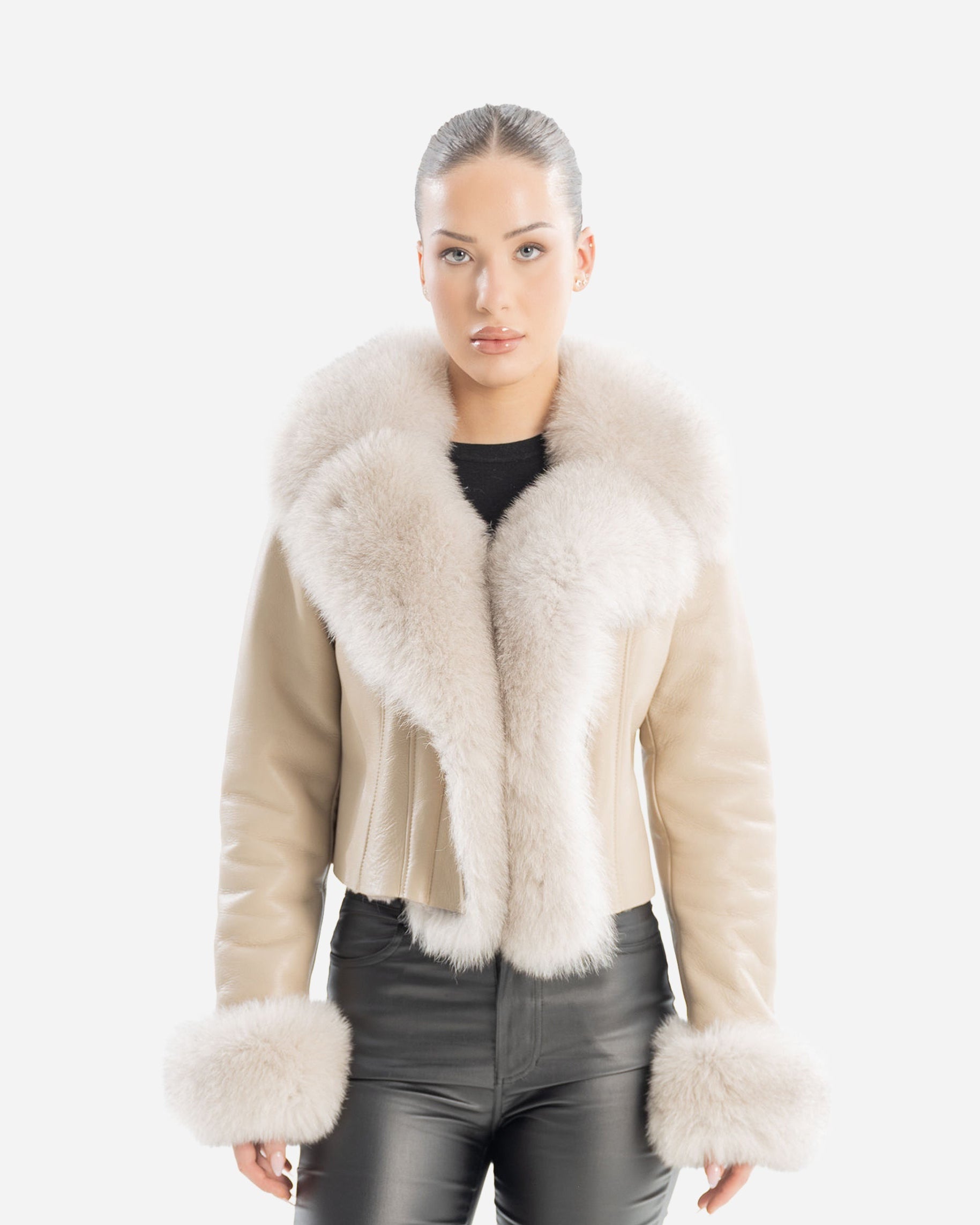 VESTE EN PEAU DE PEAU QUINN