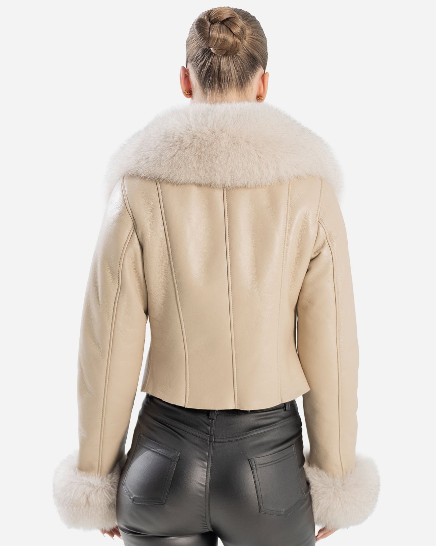 VESTE EN PEAU DE PEAU QUINN