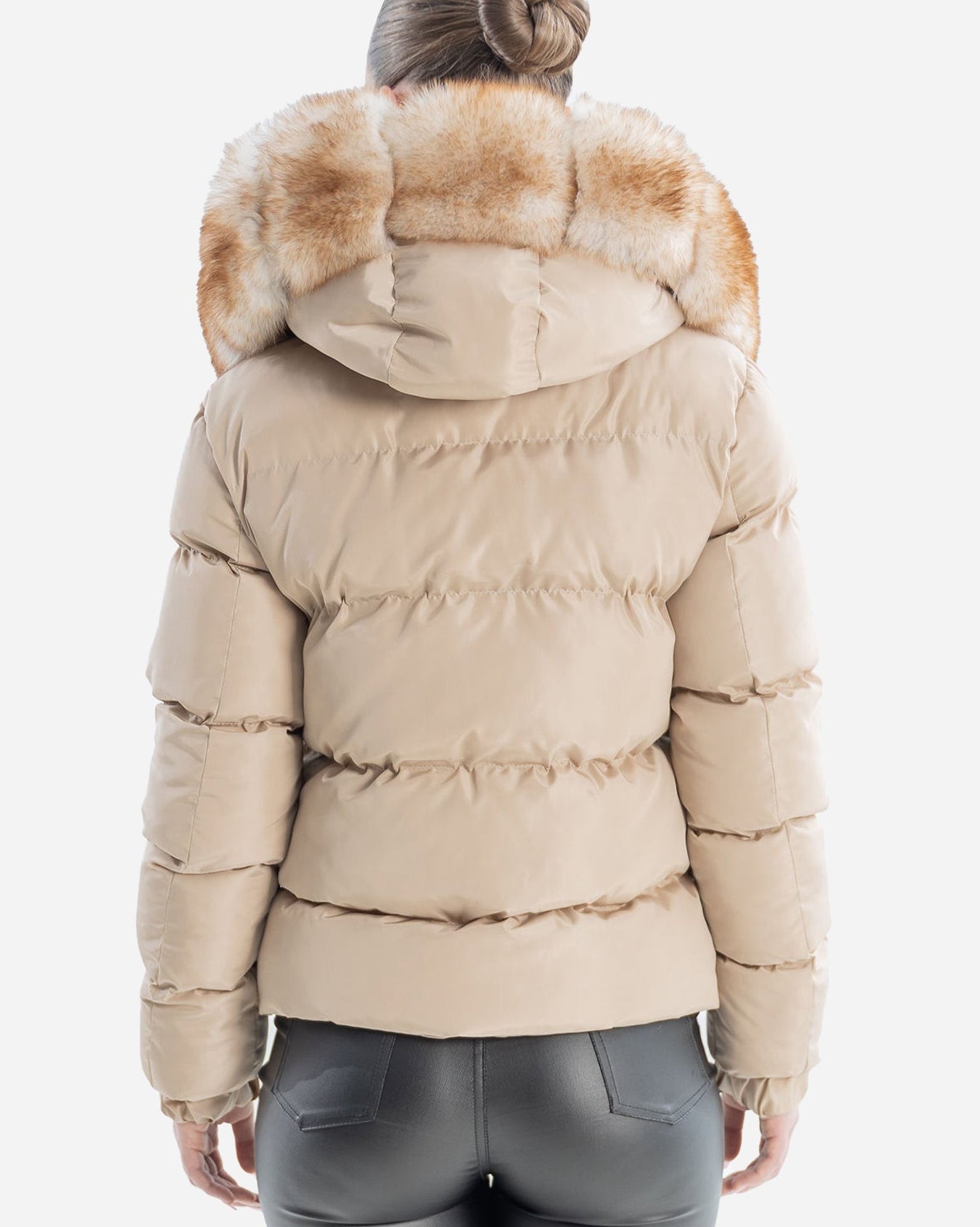 Eddy Down Puffer With Removable Natural Fur