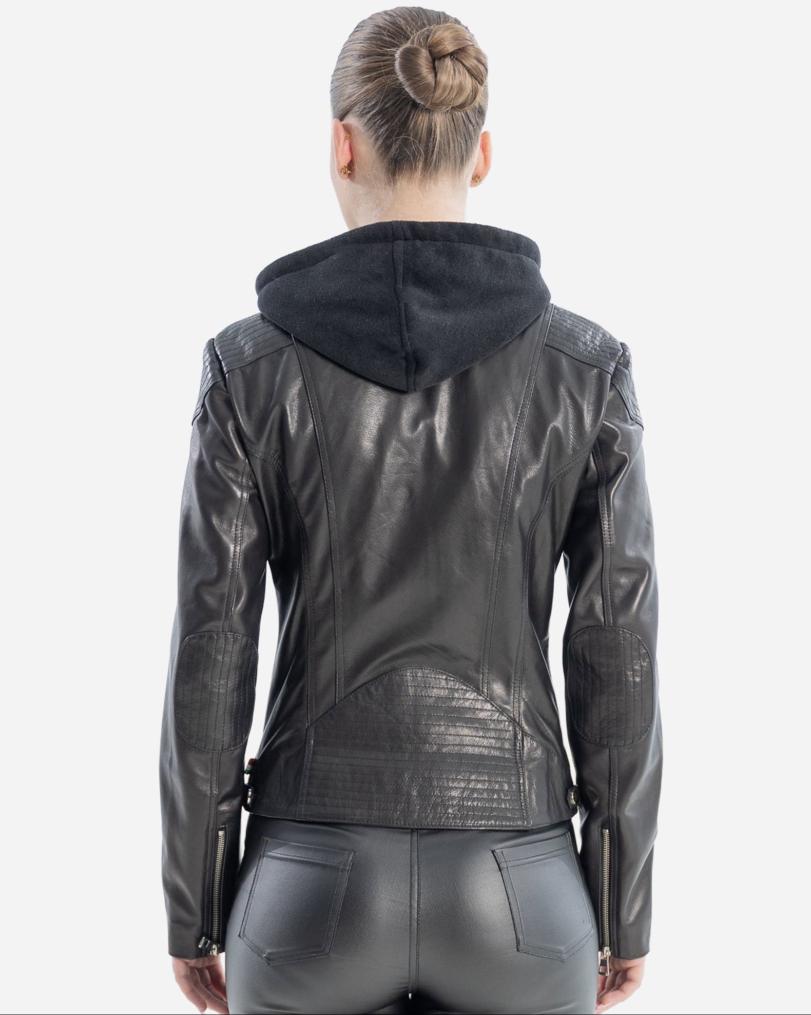 Alisa Biker Leather Jacket