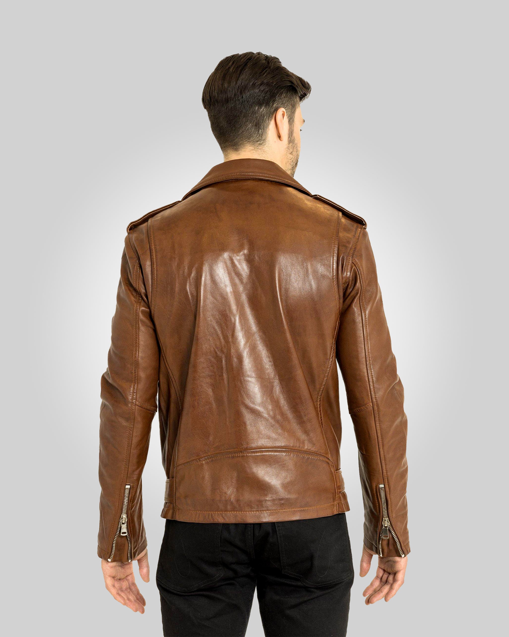 Amiri Biker Leather Jacket