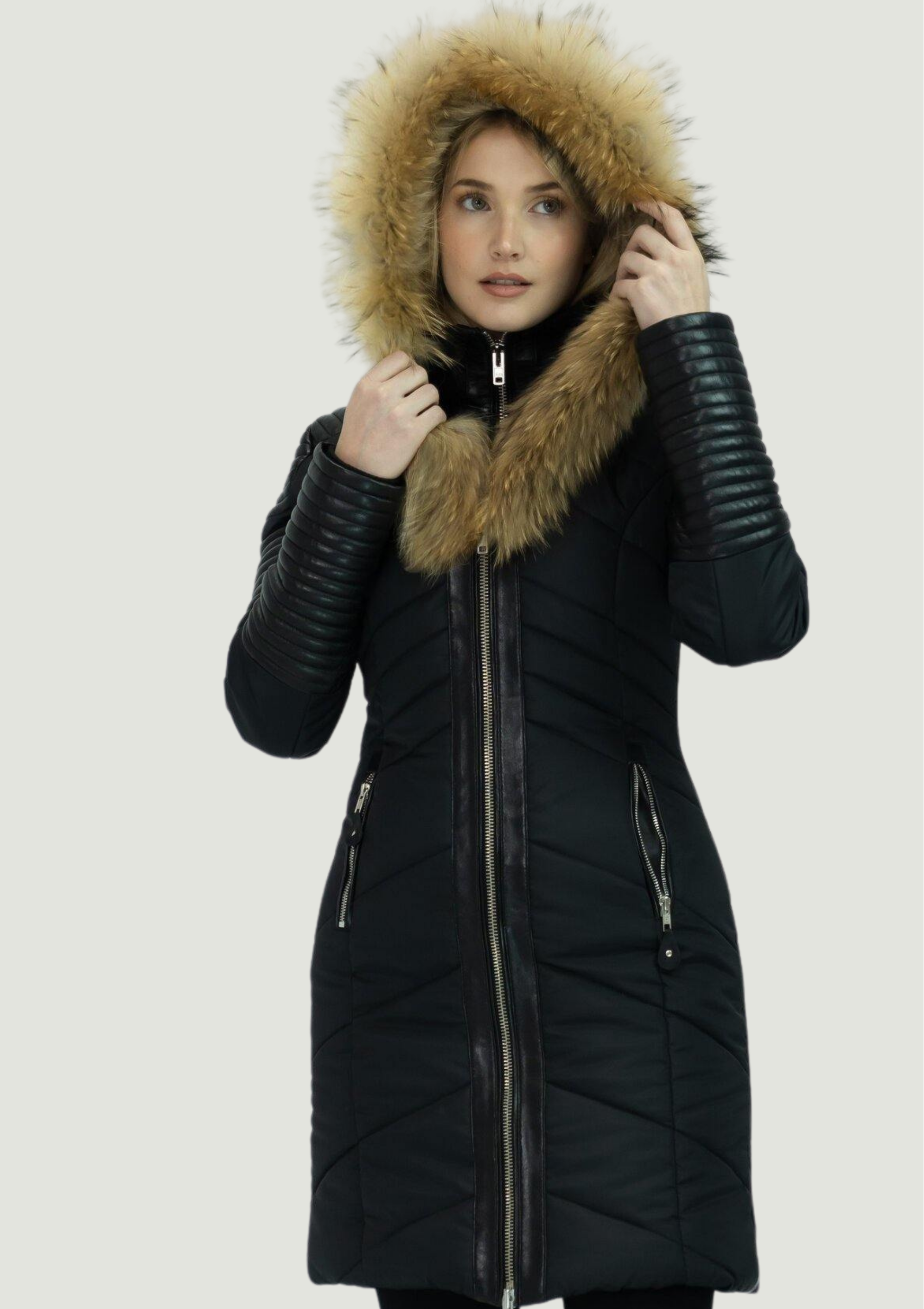 Parka Hailey avec fourrure naturelle