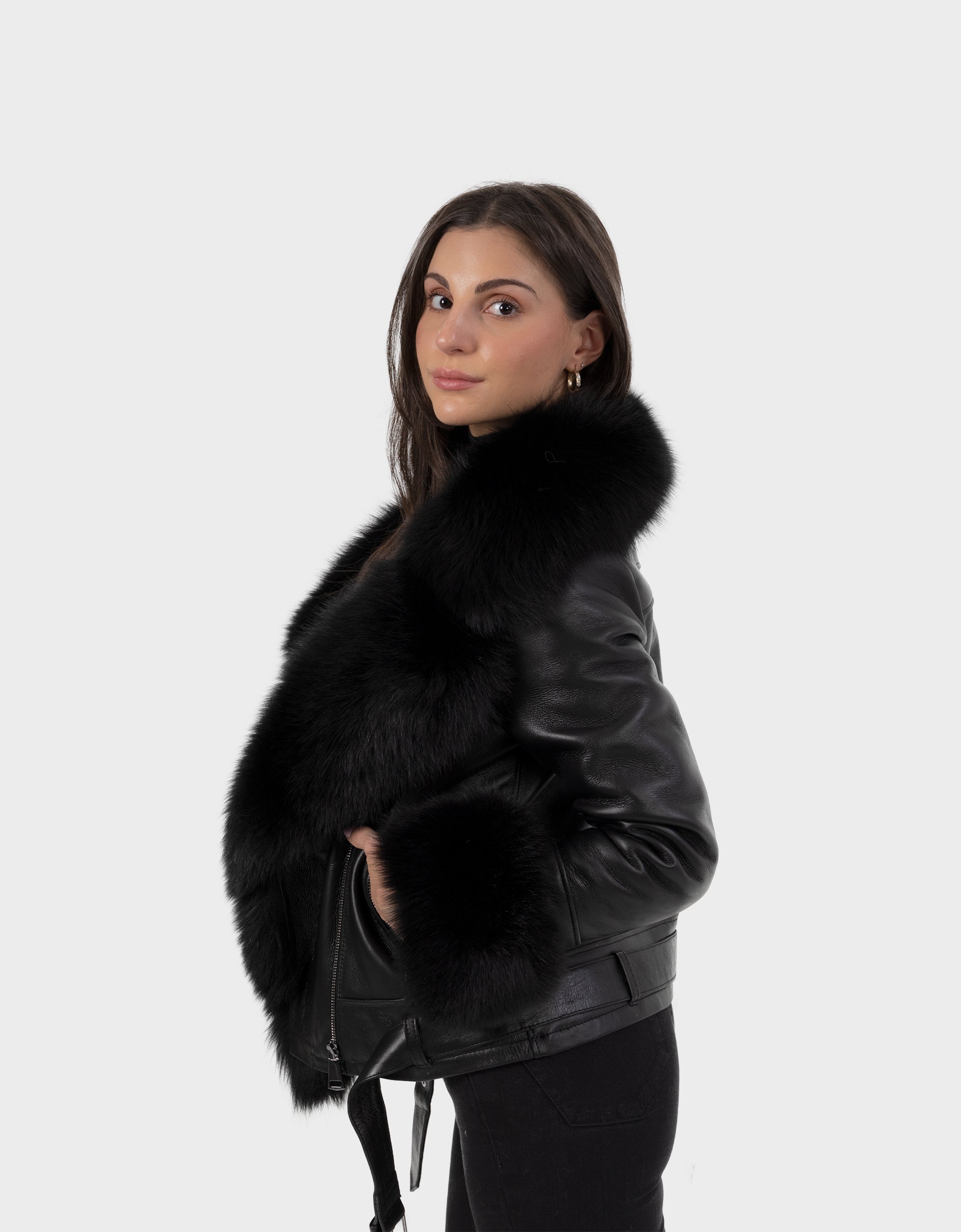 Bella Shearling Jacket