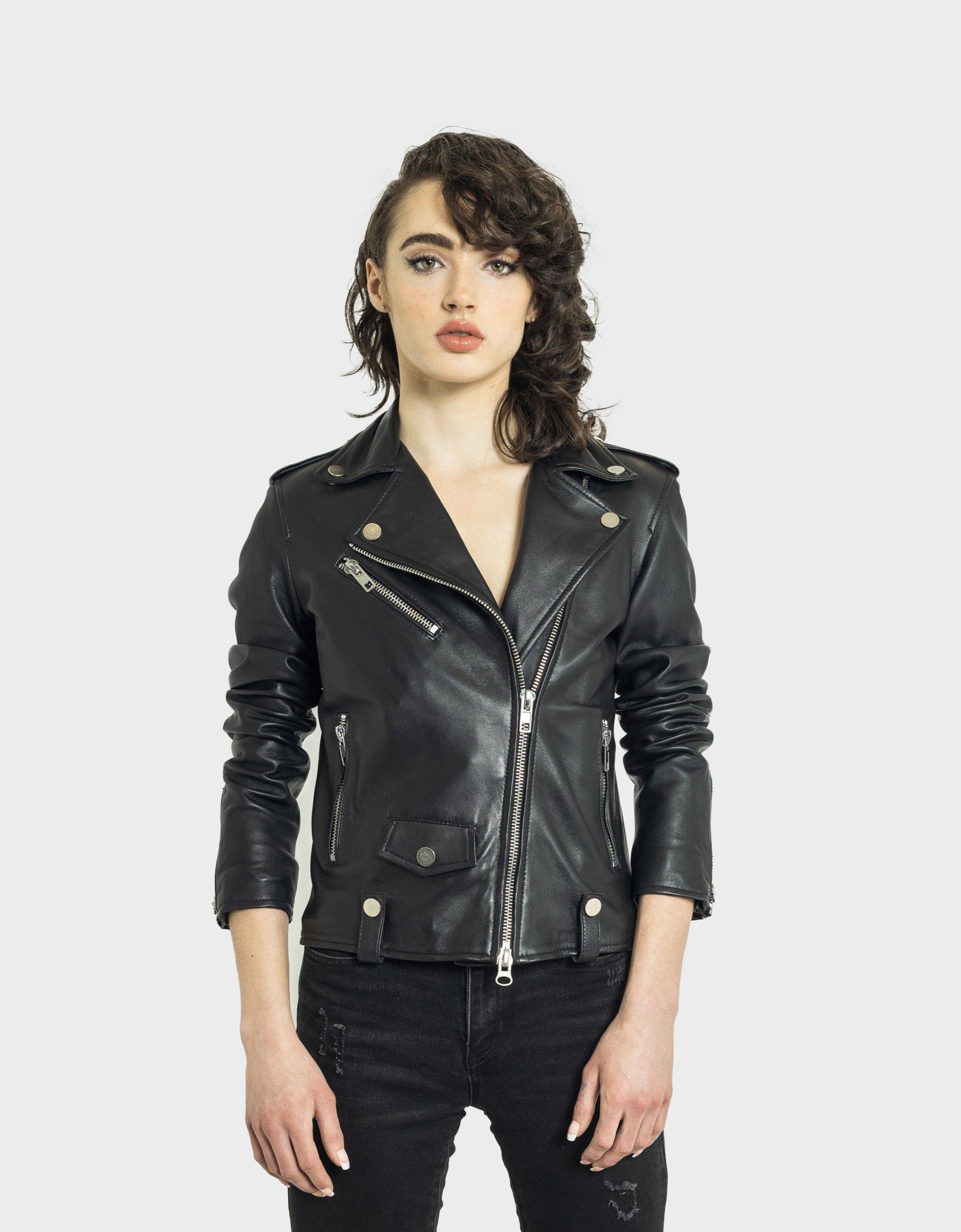 Coco Biker Leather Jacket