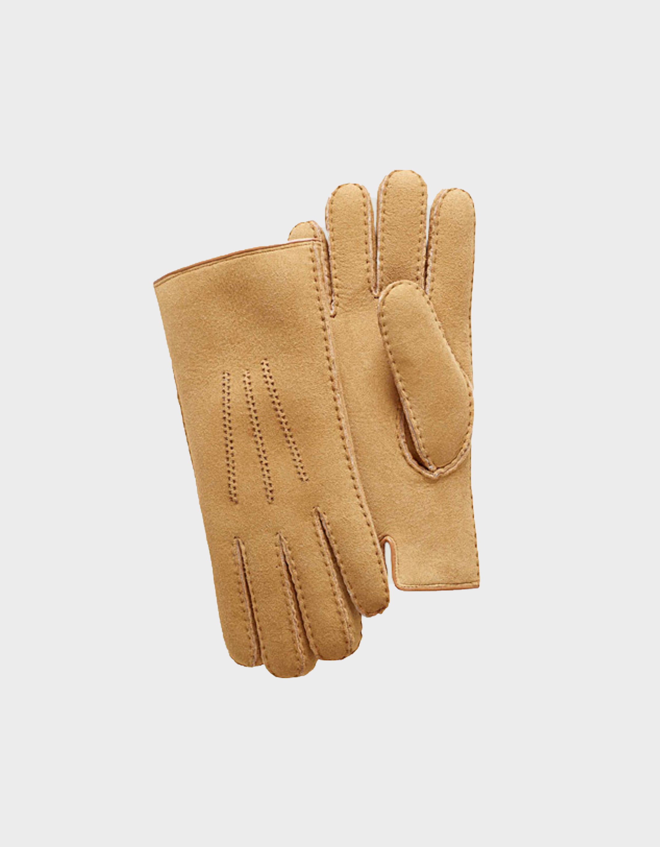 Topstitch Leather Gloves